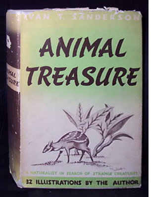 Animal Treasure Dust Jacket